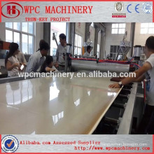 wood plastic construction formwork making machine